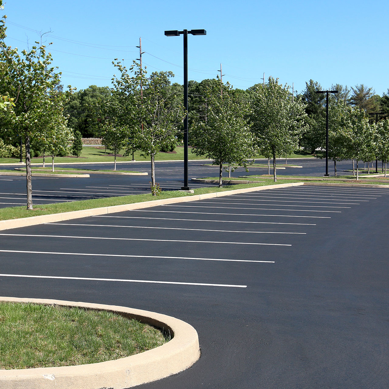 Parking Lot Line Striping Company Near You