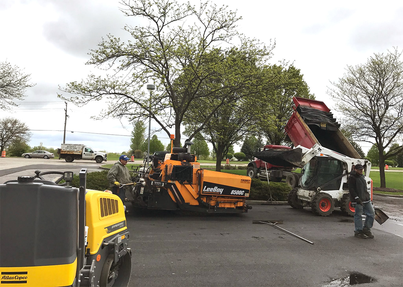 Parking Lot Paving Contractor Near You